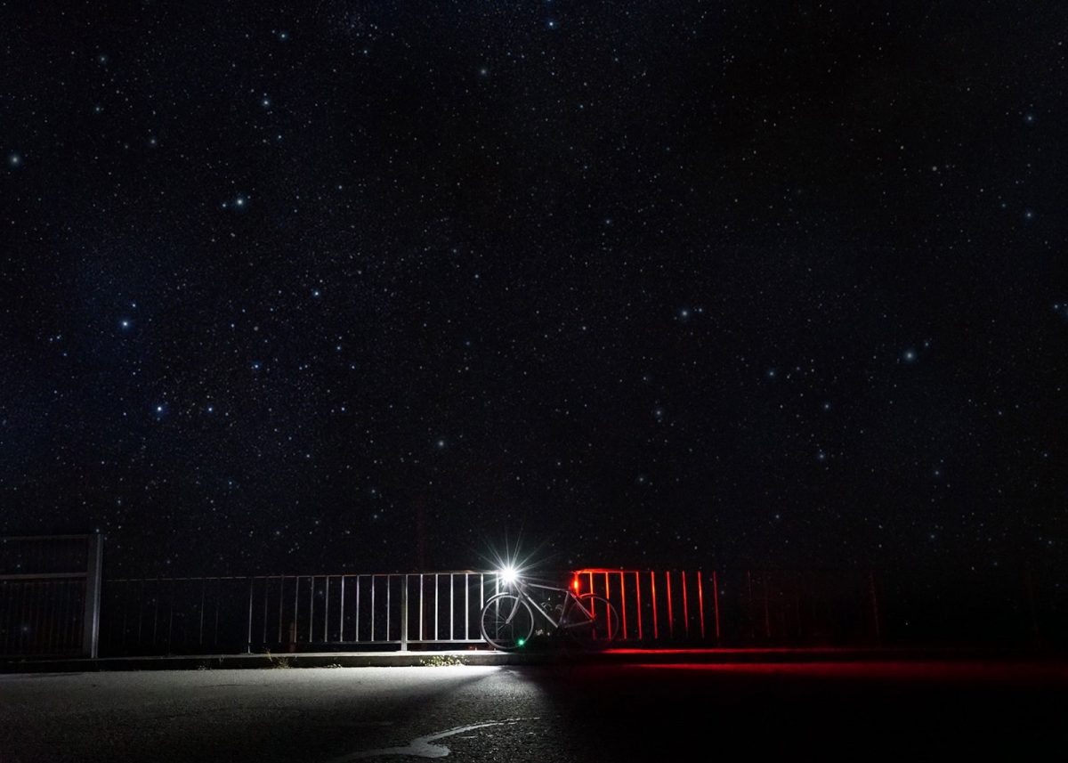 Cycling in the dark