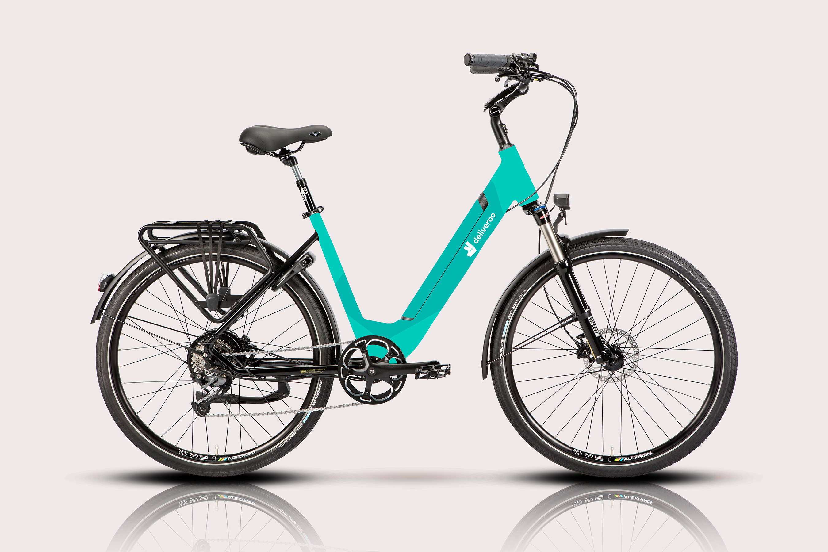 Custom Volt Burlington E-bike for Deliveroo