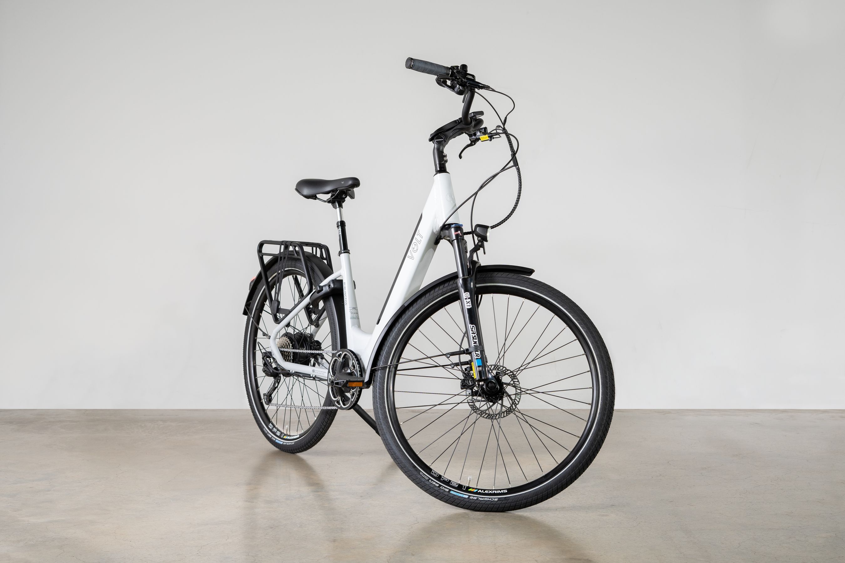 Volt Burlington Classic E-bike battery close up