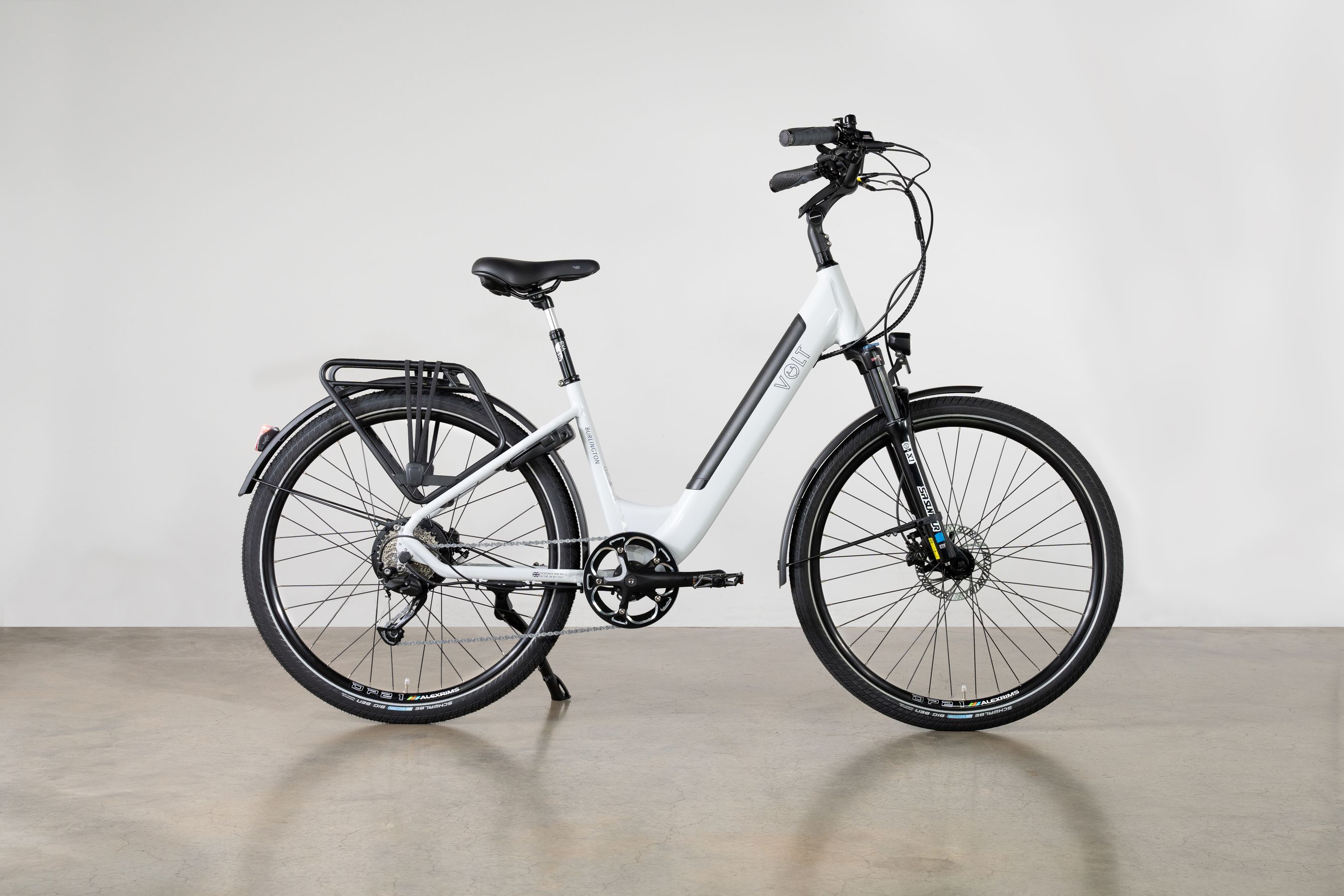 Volt Burlington Classic E-bike battery close up