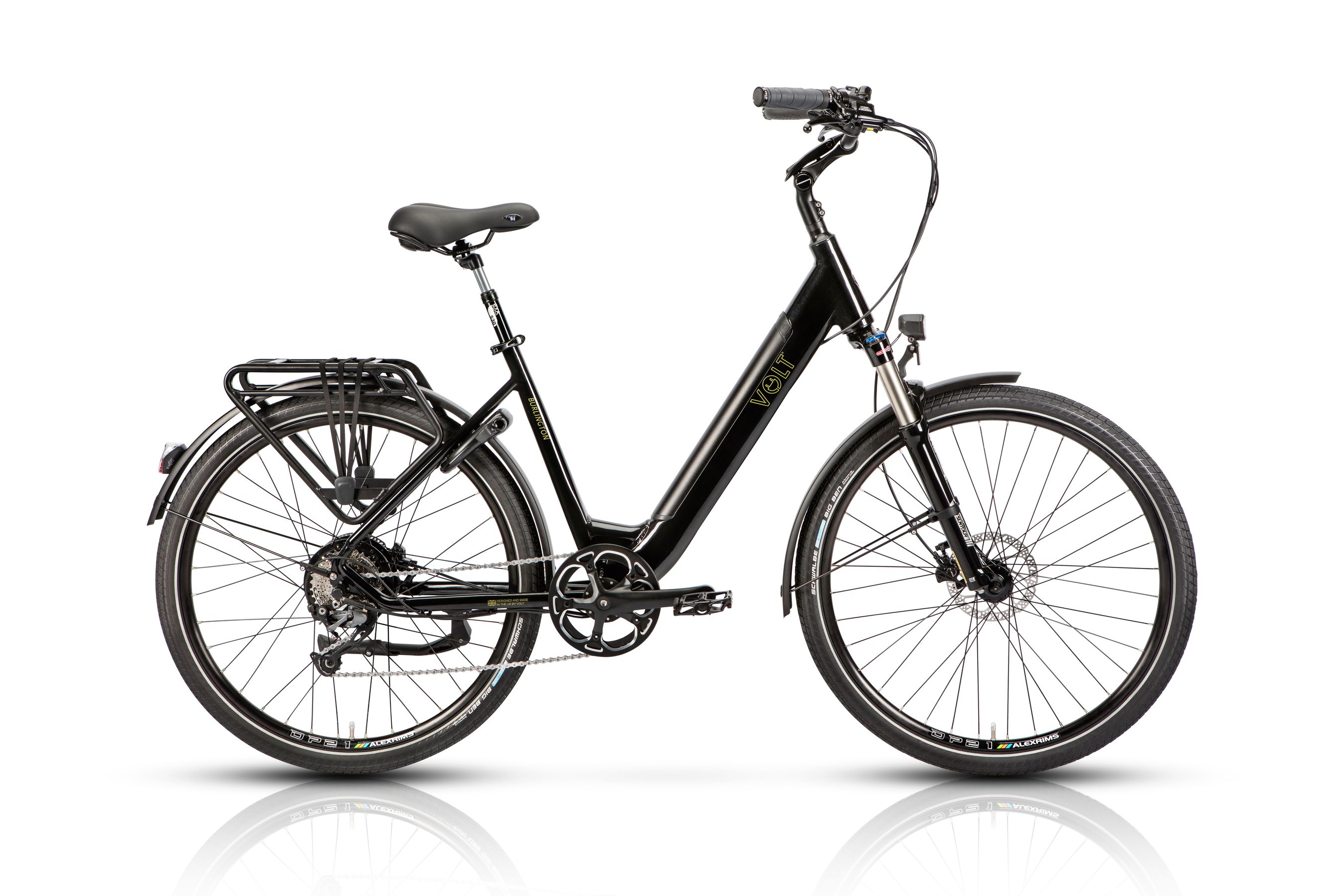 Volt Burlington Step Through Step Through Classic E-bike straight studio photograph