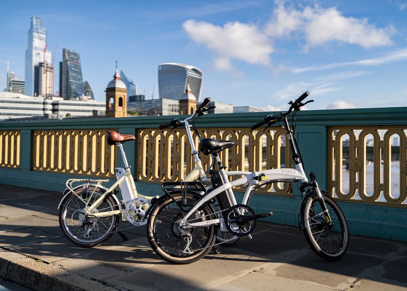 Volt Metro and Metro LS with London skyline