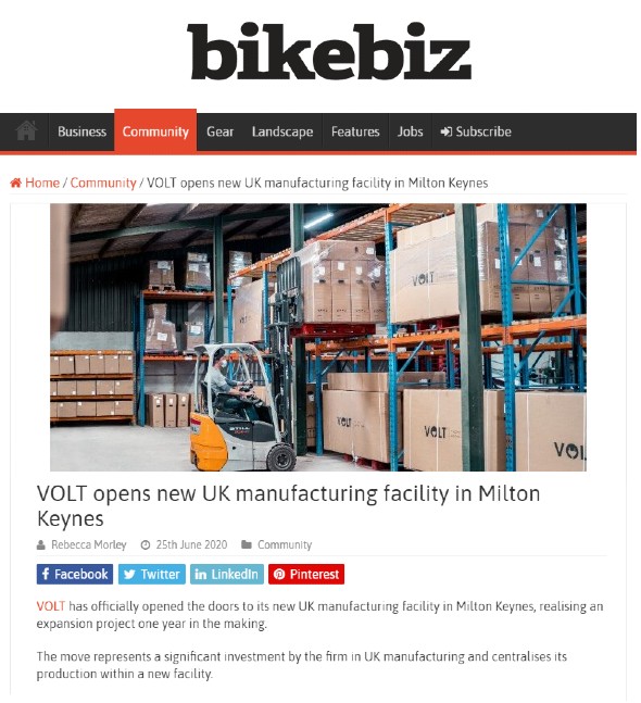 Volt Factory - BikeBiz