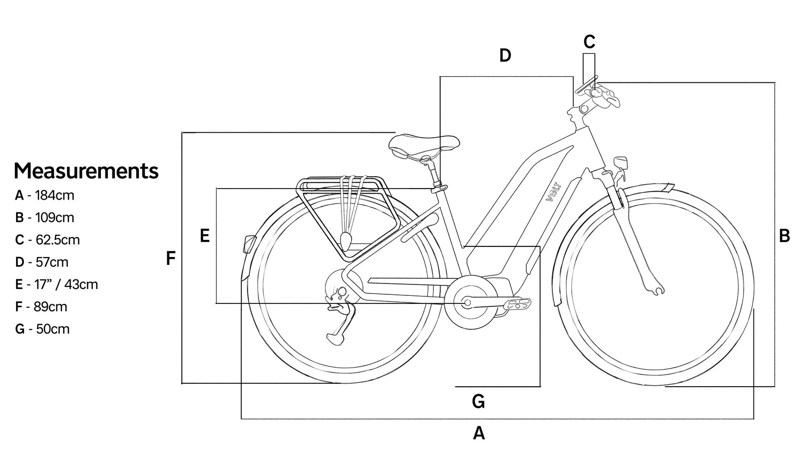  Infinity LS size diagram