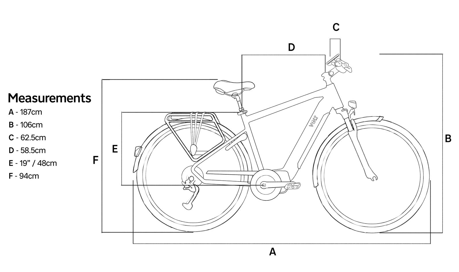  Infinity size diagram