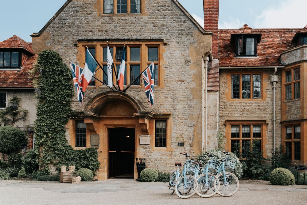 VOLT bikes at Le Manoir aux Quat'Saisons