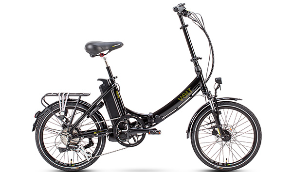 Volt Metro LS Black Folding (low step frame) E-bike