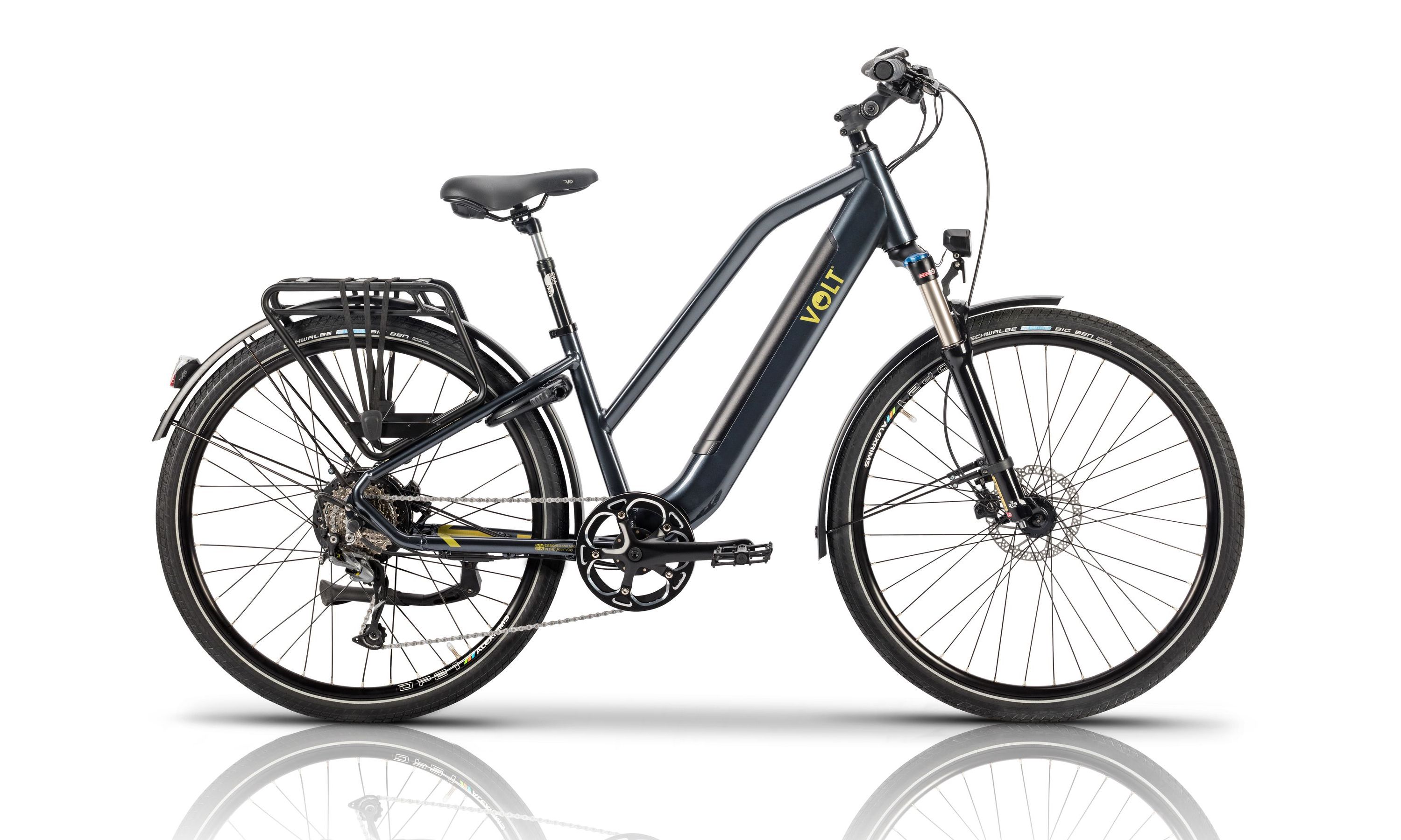 Volt Pulse LS Step Through E-bike straight studio photograph