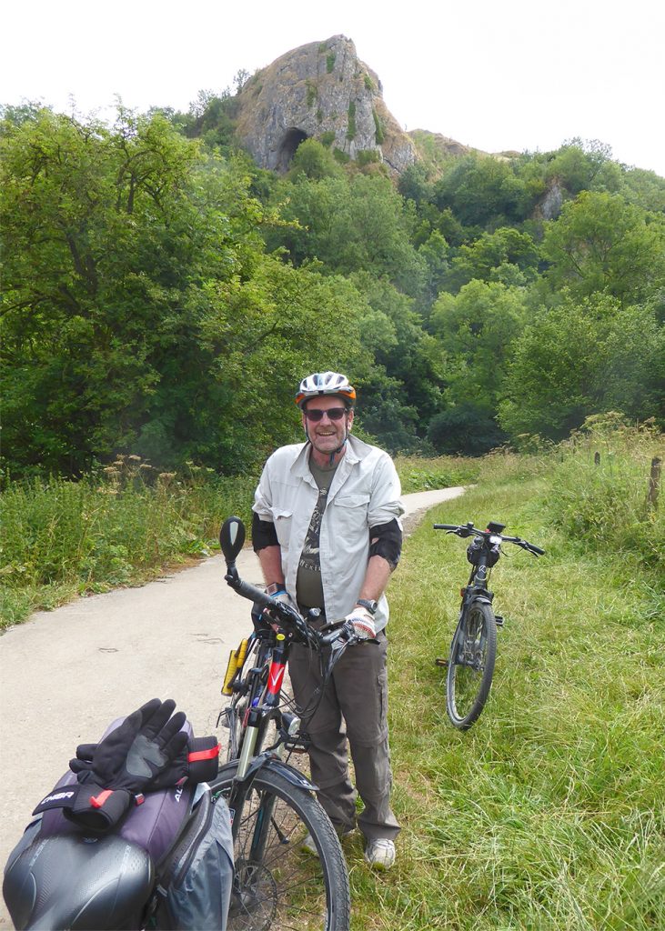 Cyclist Wesley rides his Pulse X e-bike to help him stay mobile